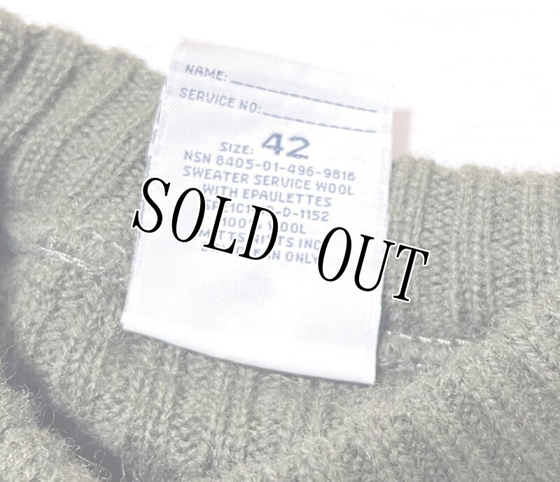 画像5: 米軍実物,USMC コマンドセーター 42 (5)