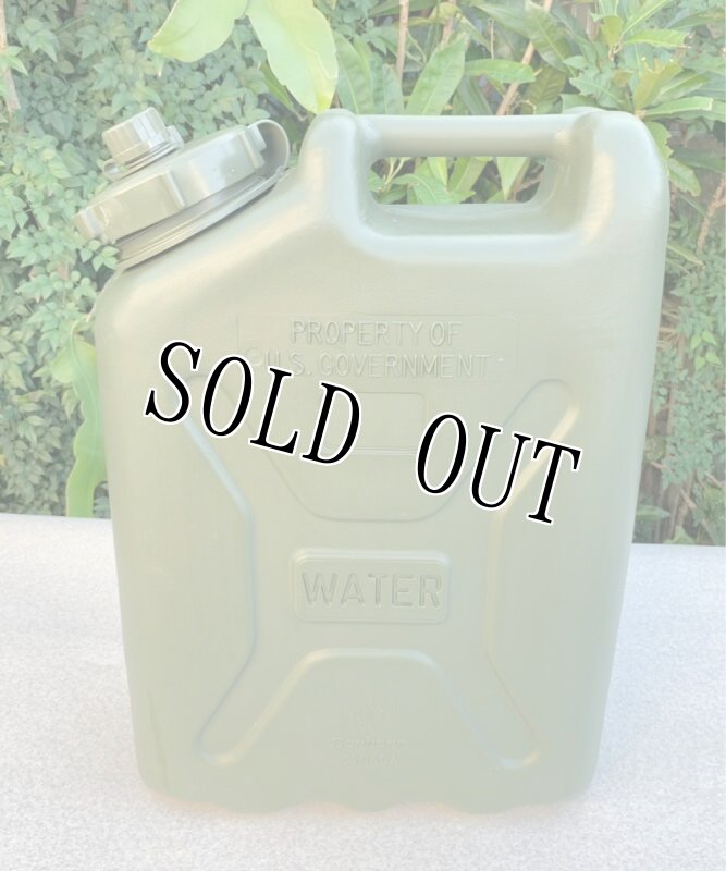 画像3: 米軍実物 SCEPTER CANADA US ウォーター缶 (プラスチック) OD (3)