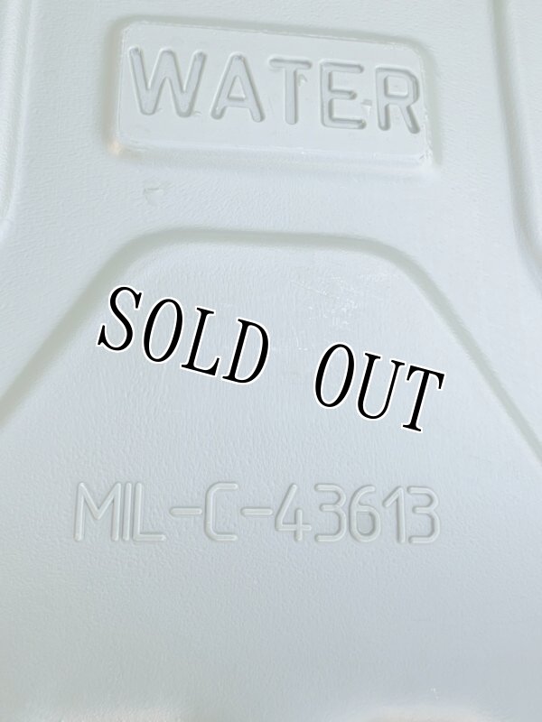 画像10: 米軍実物 SCEPTER CANADA US ウォーター缶 (プラスチック) OD (10)