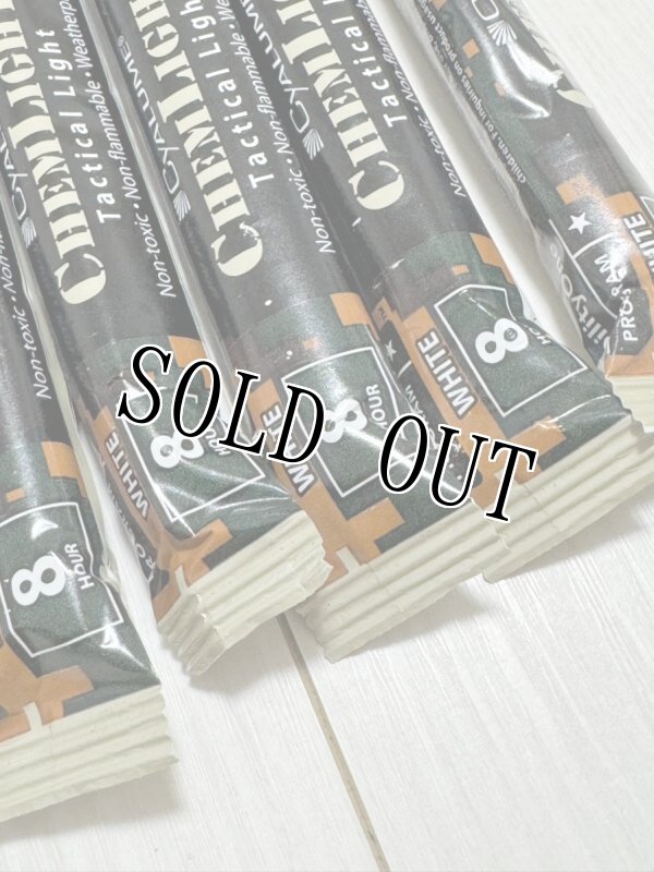 画像5: 米軍実物 CYALUME CHEMLIGHT ステック (ホワイト) 8 HR 10本 (5)