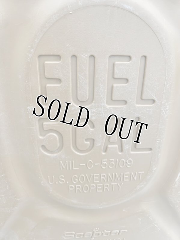 画像10: 米軍実物 SCEPTER CANADA US ジェリ缶 (プラスチック) (10)