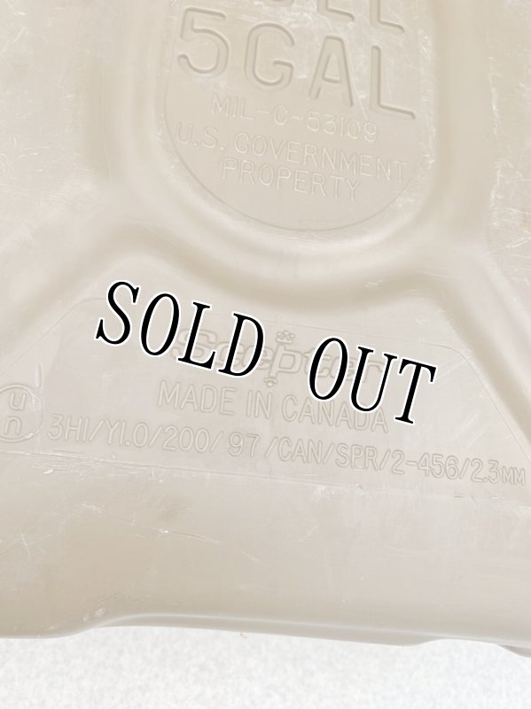 画像13: 米軍実物 SCEPTER CANADA US ジェリ缶 (プラスチック) (13)