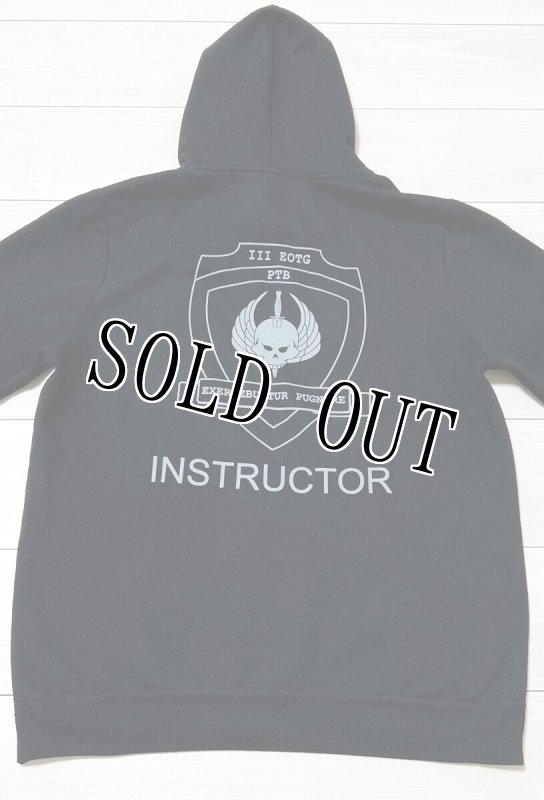 画像3: 沖縄海兵隊実物 EOTG INSTRUCTOR  スウェットパーカー (3)