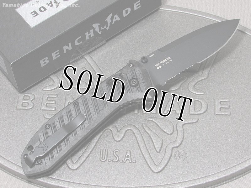 画像9: 米軍放出品 BENCHMADE PRESIDIO II ULTRA ホールディング ナイフ (9)