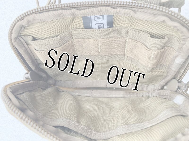 画像8: 米軍放出品 High Speed Gear アドミンポーチ　コヨーテ (8)