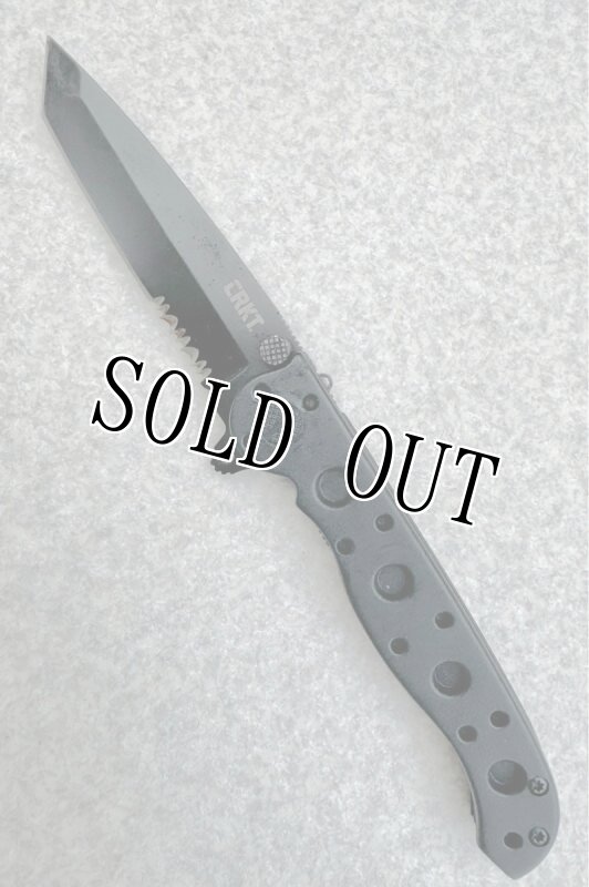 画像4: 米軍放出品 CRKT M16-10KZ Tanto  (Partially Serrated) Folding Knife (4)