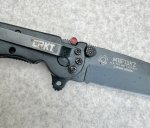 画像6: 米軍放出品 CRKT M16-10KZ Tanto  (Partially Serrated) Folding Knife (6)