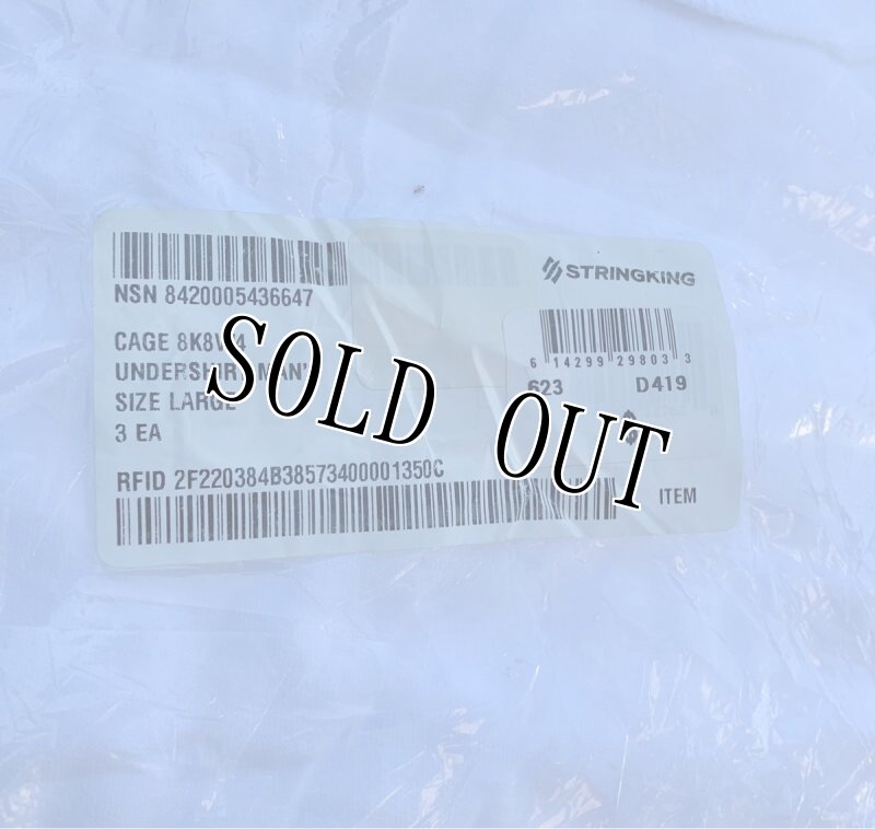 画像3: 米軍実物　UNDERSHIRT Crew Neck WHITE 3P　 (3)