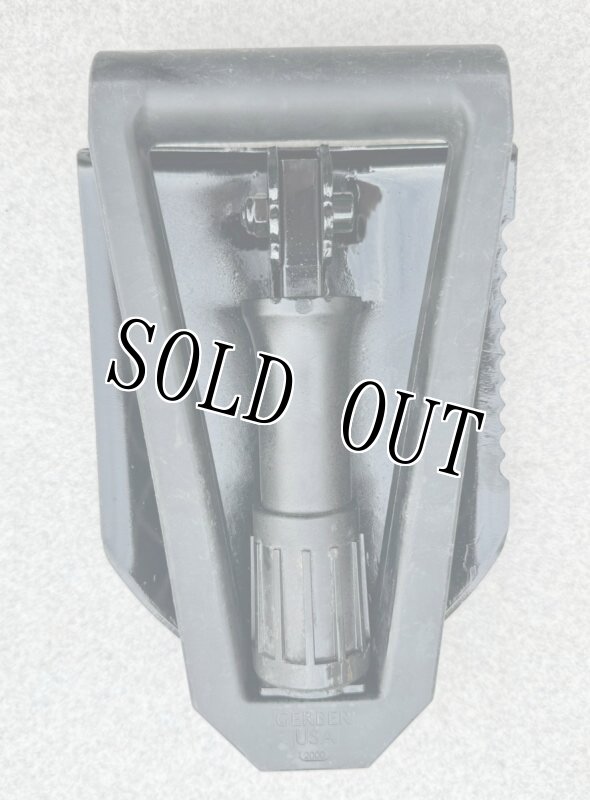 画像10: 米軍実物 GERBER E-TOOL フォールディングスコップ  E-TOOL 三つ折 スコップ(ケース付き)  (10)