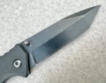 画像3: 米軍放出品 Bear Edge 4.5" Spring Assisted Tanto Knife Black G-10  (3)