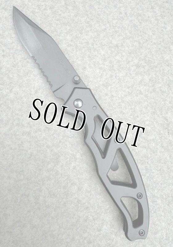 画像5: 米軍放出品 GERBER パラフレーム 1 ガーバー ナイフ ツール【ステンレス】スケルトンハンドル  (5)