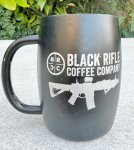 画像1: 米軍放出品 BLACK RIFLE COFFEE COMPANY    ステンレス マグカップ (1)