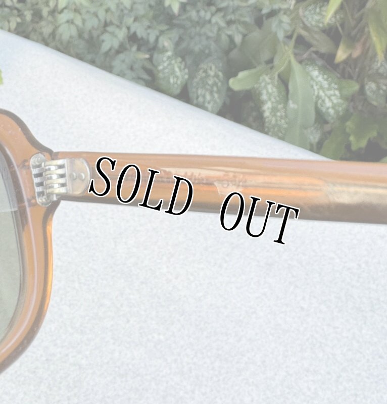 画像11: 米軍 実物 放出品 デッドストック サングラス ヴィンテージ    ROMCO ロムコ FRAME SPECTACLE EYE 眼鏡 セルフレーム 海兵隊  (11)