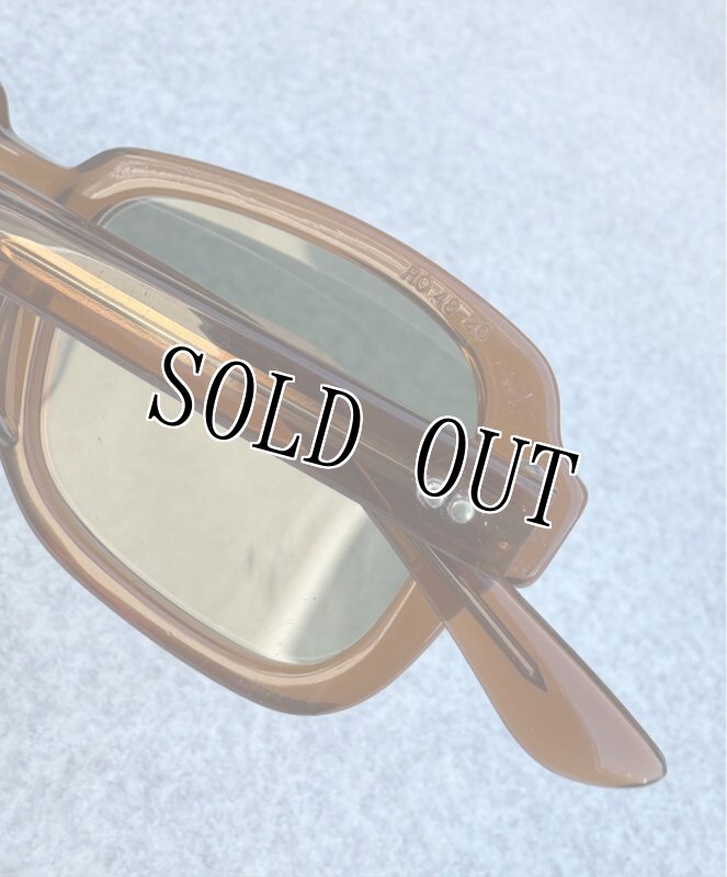 画像7: 米軍 実物 放出品 デッドストック サングラス ヴィンテージ    ROMCO ロムコ FRAME SPECTACLE EYE 眼鏡 セルフレーム 海兵隊  (7)