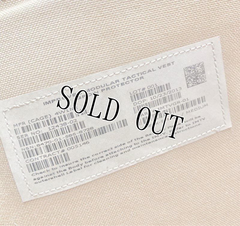 画像19: 海兵隊実物 USMC IMTV ボディアーマー プレートキャリア  (19)