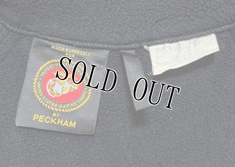 画像5: 米軍実物, USMC ポーラテックフリース ブラック LARGE (5)