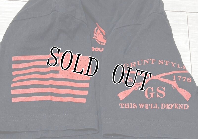 画像3: 米軍放出品 GRUNT STYLE  USMCTシャツ SMALL (3)