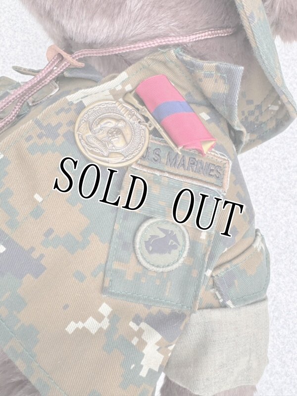 画像6: 米軍放出品 USMC 海兵隊 ミリタリー ベアー (6)