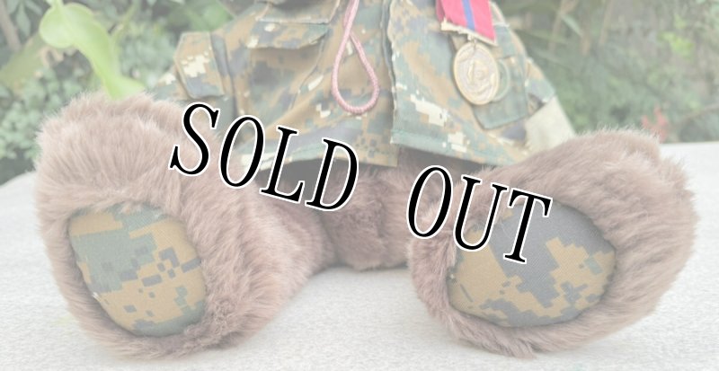 画像10: 米軍放出品 USMC 海兵隊 ミリタリー ベアー (10)