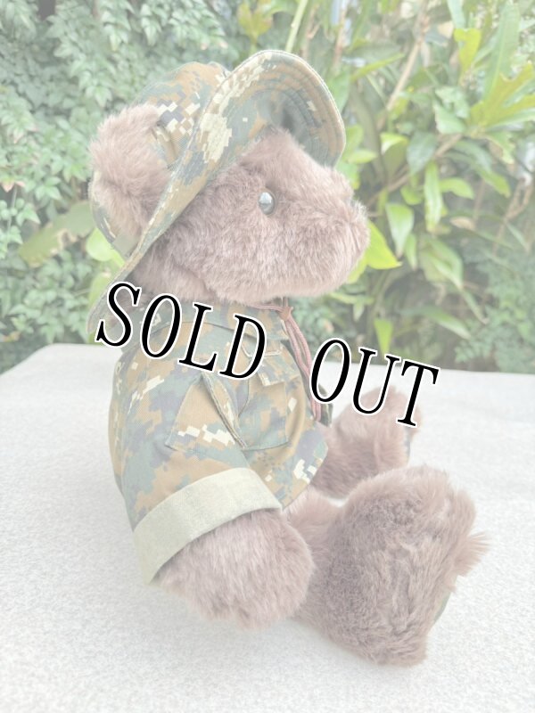 画像2: 米軍放出品 USMC 海兵隊 ミリタリー ベアー (2)