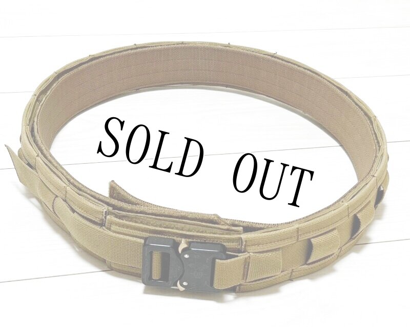 画像2: 海兵隊オードナンス製 タクティカル ガンファイターベルト コヨーテ XL (2)