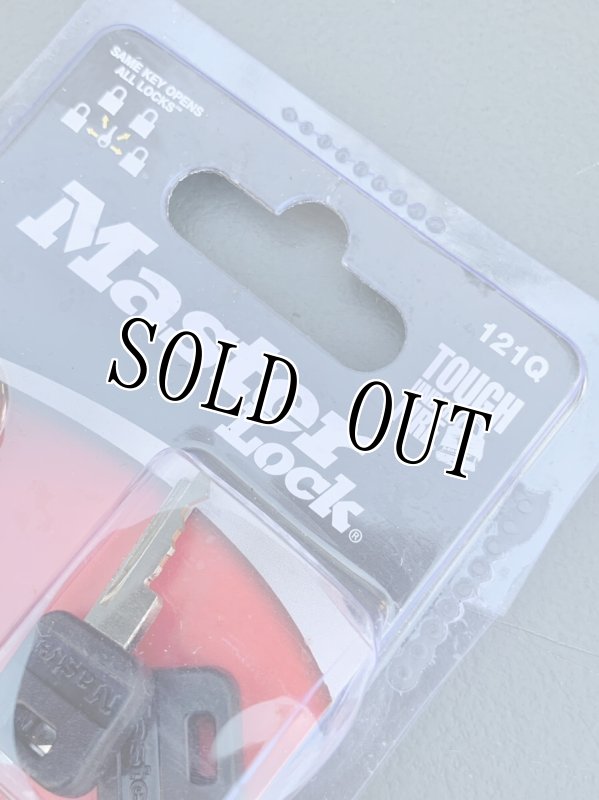 画像3: 米軍放出品 Master Lock マスターロック  121Q Padlock  Black (4 Pack) (3)
