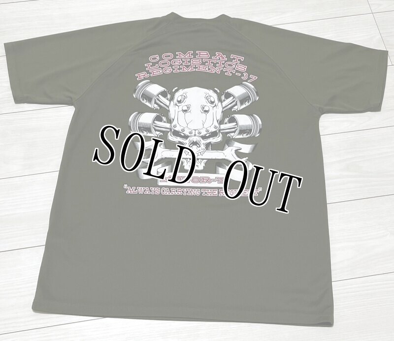 画像4: 米軍実物 COMBAT LOGISTICS REGIMENT-37 Tシャツ LARGE (4)