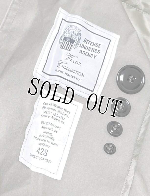 画像4: 米軍実物 海兵隊 ミリタリー トレンチコート 42 S (4)