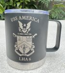 画像3: 米海軍放出品  USS AMERICA LHA-6    ステンレス　マグカップ (3)