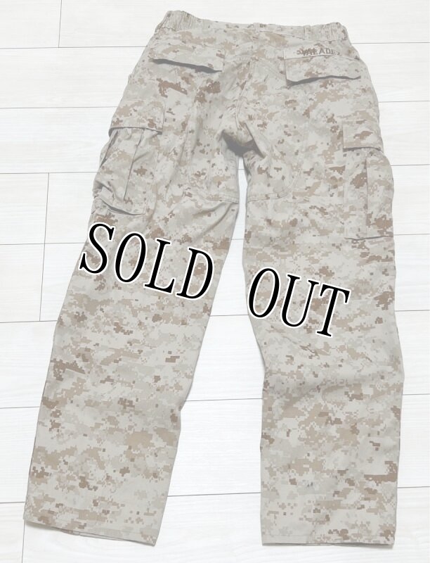 画像4: 米軍実物,USMC,デザートマーパットパンツ M-SHORT (4)