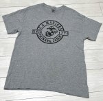 画像1: 米軍放出品　USMCTシャツ　OKINAWA JAPAN　LARGE (1)