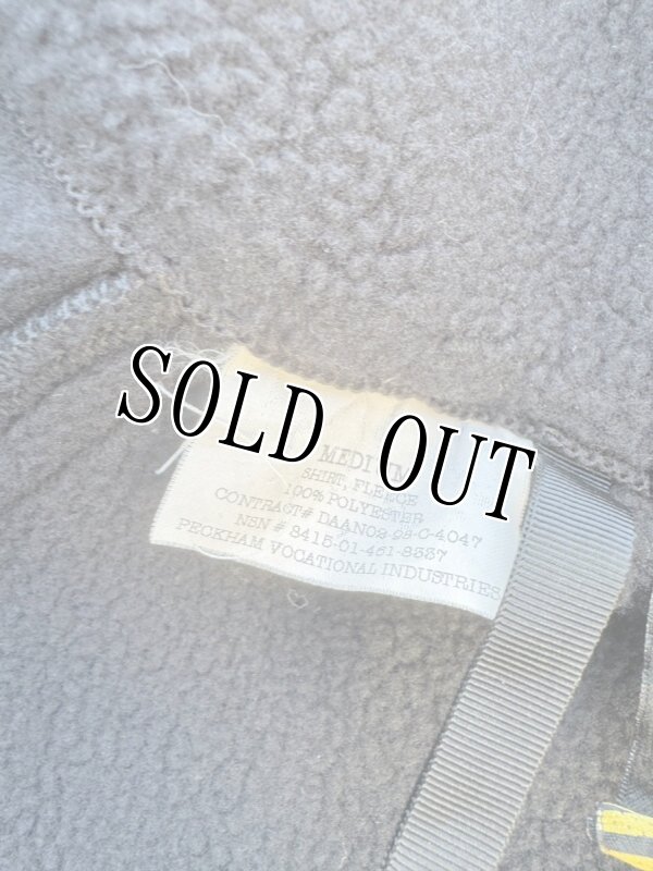 画像8: 米軍実物  USMC ポーラテックフリース ブラック MEDIUM (8)