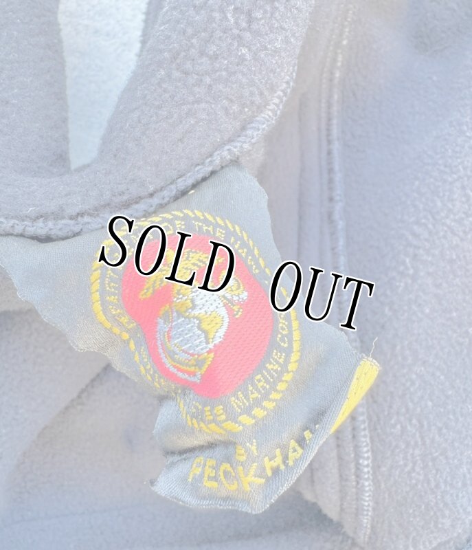 画像11: 米軍実物  USMC　ポーラテックフリース　ブラック　MEDIUM (11)