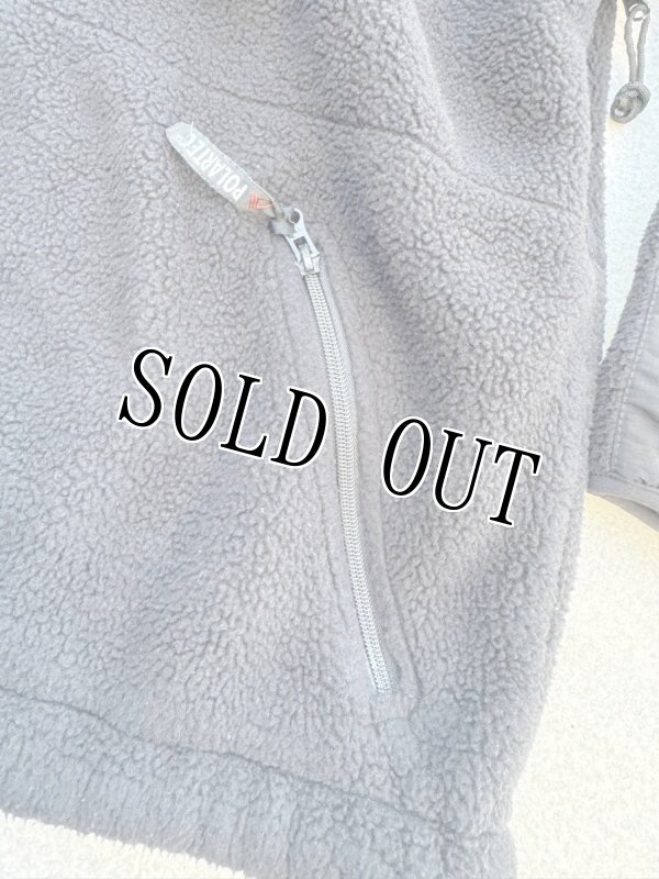 画像7: 米軍実物  USMC ポーラテックフリース ブラック MEDIUM (7)