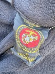 画像9: 米軍実物  USMC　ポーラテックフリース　ブラック　MEDIUM (9)