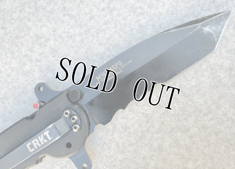画像3: 米軍放出品 CRKT M16-14SFG  SPECIAL FORCES ブラック タントー ナイフツール  (3)