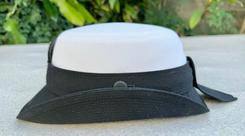 画像5: 米軍実物 US Navy Womans Dress White Hat  BAG セット (5)