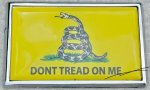 画像1: 米軍放出品 ガズデンフラッグ Don't Tread on Me エンブレム (1)