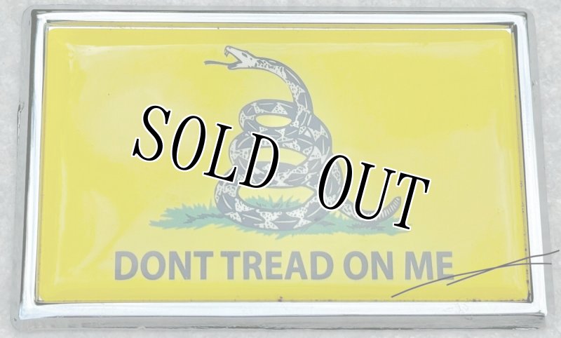 画像1: 米軍放出品 ガズデンフラッグ Don't Tread on Me エンブレム (1)