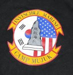 画像4: 米軍放出品　INVINCIBLE MARINE CAMP MUJUK　スウェットパーカー　LARGE (4)