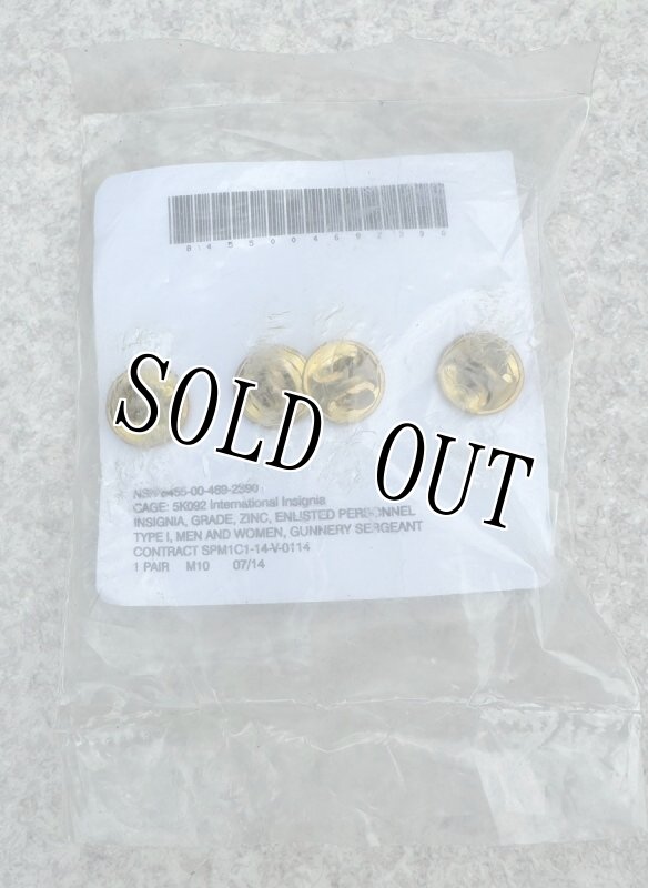 画像2: 米軍実物 ガンナリー・サージャント (GySgt)  (2)