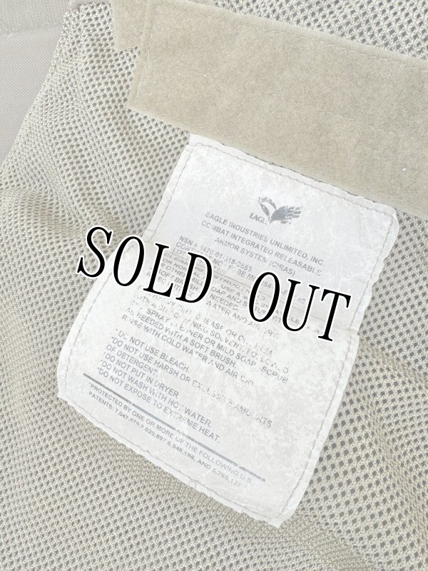 画像16: 米軍実物 EAGLE製 FSBE CIRAS  アーマーキャリアー コヨーテ S (16)