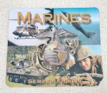 画像1: 海兵隊放出品 US MARINE マウスパッド (1)