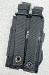 画像3: 米軍放出品 5.11 タクティカル VTAC ピストル  ダブル マガジンポーチ (3)