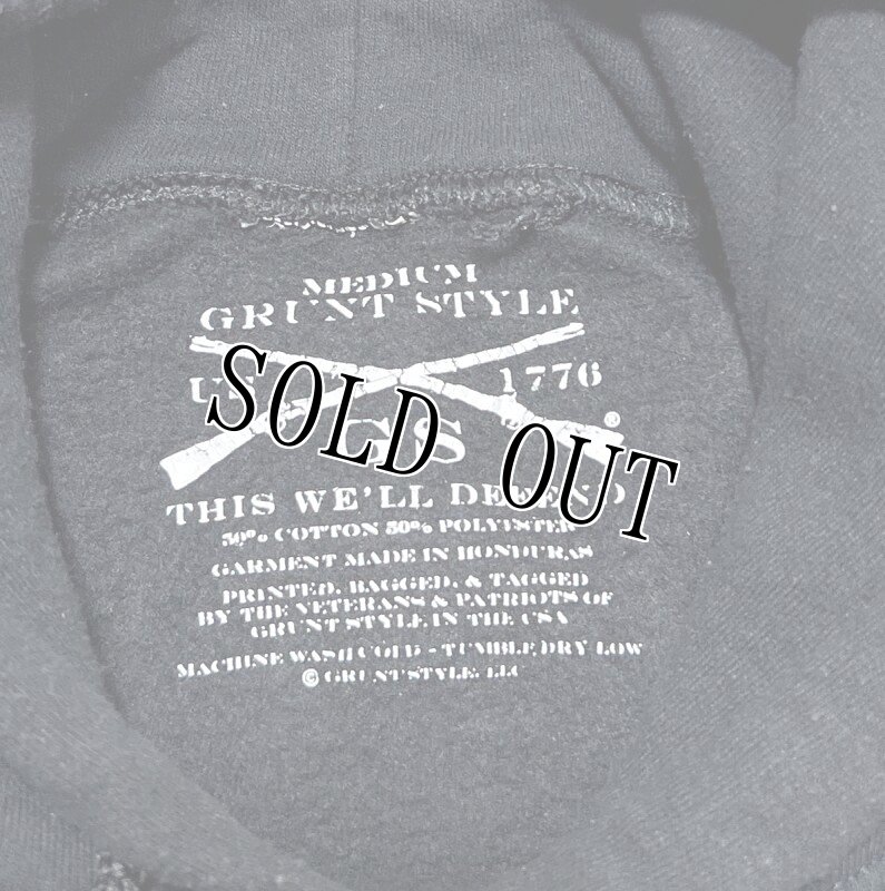 画像4: 米軍放出品 GRUNT STYLE スウェットパーカー MEDIUM (4)