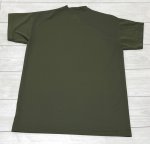 画像2: 米軍実物 USMC　DRI-DUKE　OD Tシャツ　LARGE (2)