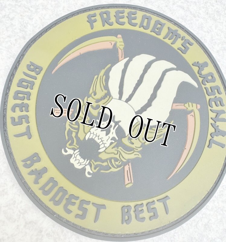 画像2: 米軍放出品 18 MUNS KADENA U.S.AIR FORCE CUSTOM PATCHES ラバー製 ベルクロ ワッペン (2)