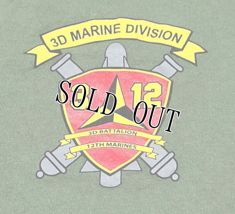 画像2: 海兵隊実物　3D MARINE DIVISION Tシャツ　MEDIUM (2)