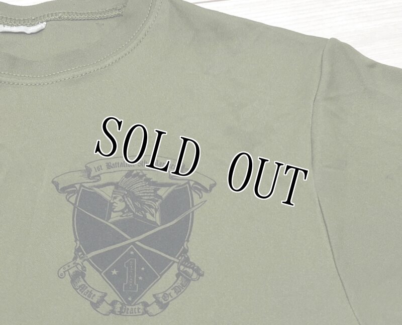 画像2: 海兵隊実物 1st Battalion 5th Marins Tシャツ  (2)