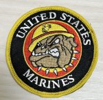 画像1: 海兵隊放出品 US MARINE  パッチ (1)